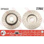 Sats om 2 bromsskivor TRW - DF6422