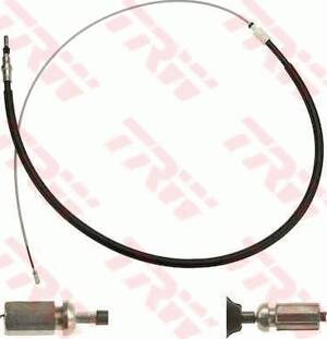 Câble De Frein à Main TRW GCH2632 - Pour Alfa Romeo 147 (2000-2010) - Longueurs 1170/895 Mm