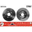 Juego de 2 discos de freno TRW - DF2724