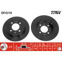 Juego de 2 discos de freno TRW - DF4319