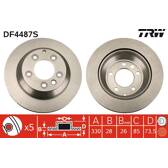 Disco de freno (por unidad) TRW - DF4487S