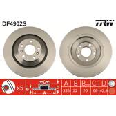 Disco de freno (por unidad) TRW - DF4902S