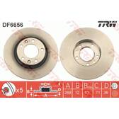Juego de 2 discos de freno TRW - DF6656