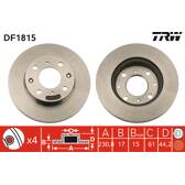 Set freni a disco TRW - DF1815