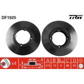 Set freni a disco TRW - DF1925