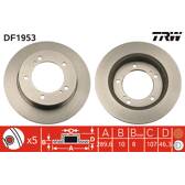 Set freni a disco TRW - DF1953