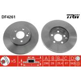 Set freni a disco TRW - DF4261
