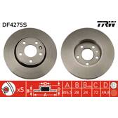 Disco freno (per unità) TRW - DF4275S