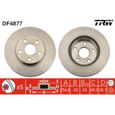 Set freni a disco TRW - DF4877