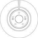 Set freni a disco TRW - DF6572
