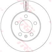 Set freni a disco TRW - DF6584