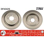 Disco freno (per unità) TRW - DF4342S