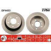 Set freni a disco TRW - DF4453