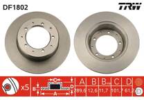 Brembo 09.3095.20 - Disque de Frein Avant - Jeu de 2 disques - Freinage