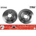 Jeu de 2 disques de frein TRW - DF2582
