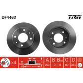 Jeu de 2 disques de frein TRW - DF4463