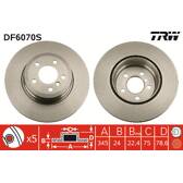 Disque de frein (à l'unité) TRW - DF6070S
