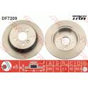 Jeu de 2 disques de frein TRW - DF7209