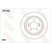 Disque de frein (à l'unité) TRW - DF7953