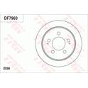 Jeu de 2 disques de frein TRW - DF7960