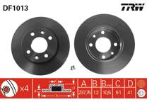 Disque De Frein 08.2950.24 Brembo