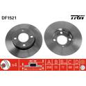 Jeu de 2 disques de frein TRW - DF1521