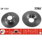 Jeu de 2 disques de frein TRW - DF1721