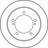 Jeu de 2 disques de frein TRW - DF3165