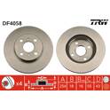 Jeu de 2 disques de frein TRW - DF4058