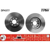 Jeu de 2 disques de frein TRW - DF4377