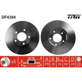 Jeu de 2 disques de frein TRW - DF4384