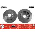 Jeu de 2 disques de frein TRW - DF4410