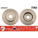 Jeu de 2 disques de frein TRW - DF6031
