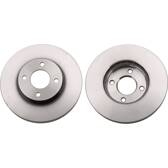 Jeu de 2 disques de frein TRW - DF6430
