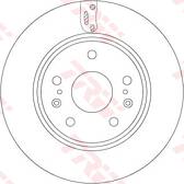 Jeu de 2 disques de frein TRW - DF6703