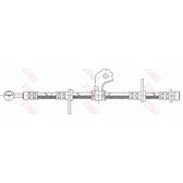 Flexible de frein TRW - PHD317