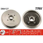 Tambor de freno TRW - DB4127