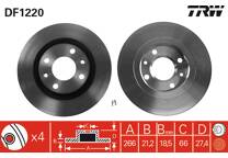 Brake disc set (2)