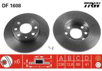 Brake disc set (2)