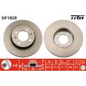 Brake disc set (2) TRW - DF1828