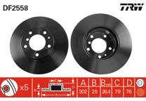 Brake disc set (2)
