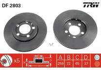 Brake disc set (2)