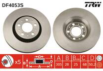 Brake disc (per unit)