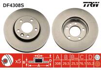 Brake disc (per unit)
