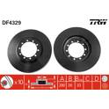 Brake disc set (2) TRW - DF4329