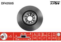 Brake disc (per unit)