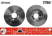 Brake disc set (2)