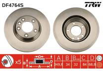 Brake disc (per unit)