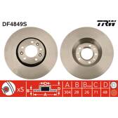 Brake disc (per unit) TRW - DF4849S