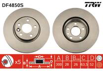 Brake disc (per unit)